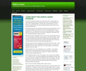 Native-Loans.com(Native Loans) Screenshot