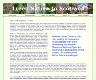 Native-Scottish-Trees.org.uk(Native Scottish Trees) Screenshot