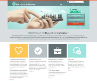 Native-Translator.se(Översättningsbyrå) Screenshot