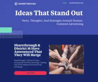 Nativeadvertising.com(Sharethrough Blog) Screenshot