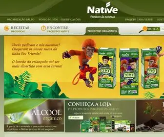 Nativealimentos.com.br(Página Inicial) Screenshot