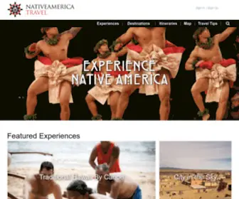 Nativeamerica.travel(Discover Native America one unforgettable experience at a time) Screenshot