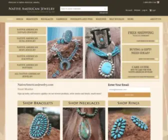 Nativeamericanjewelry.com(Native American Jewelry) Screenshot