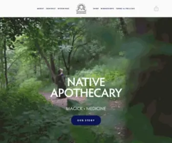 Nativeapothecary.net(Native Apothecary) Screenshot