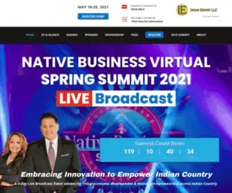 Nativebusinesssummit.com(Native Business Summit) Screenshot