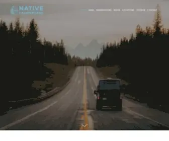 Nativecampervans.com(Native Campervans) Screenshot