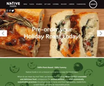 Nativefoods.com(Vegan Food Near Me) Screenshot