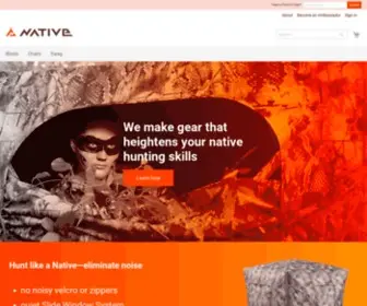 Nativegroundblinds.com(Outdoors) Screenshot