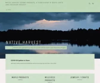 Nativeharvest.com(Native Harvest) Screenshot