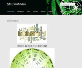 Nativehempsolutions.net(Where Do You Want to Go in Industrial Hemp) Screenshot