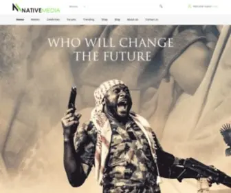 Nativemediatv.com(Nigeria's Best Media and Entertainment Company) Screenshot