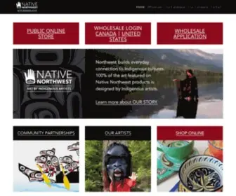 Nativenorthwest.com(Native Northwest) Screenshot