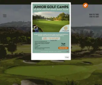 Nativeoaksgolfclub.com(Valley Center) Screenshot