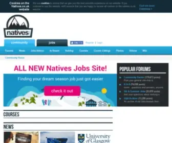 Natives.co.uk(Seasonal Jobs) Screenshot