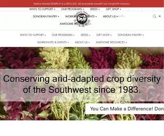 Nativeseeds.org(Native Seeds Search) Screenshot