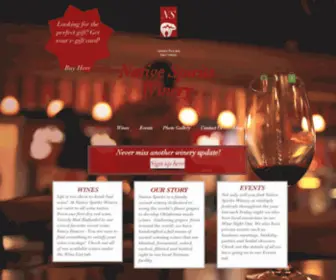 Nativespiritswinery.com(Native Spirits Wine) Screenshot