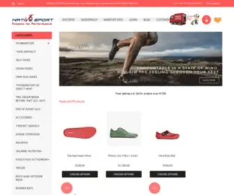 Nativesport.co.za(The official South Africa online shop) Screenshot