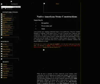 Nativestones.com(American Indian Stone Antiquities) Screenshot