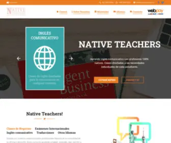 Nativeteachers.cl(Native Teachers) Screenshot