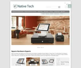 Nativetechnology.com(Square Hardware) Screenshot