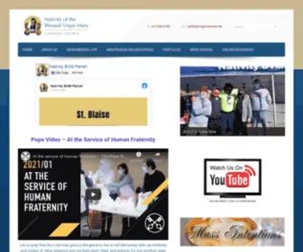 Nativity-BVM.org(Nativity BVM) Screenshot