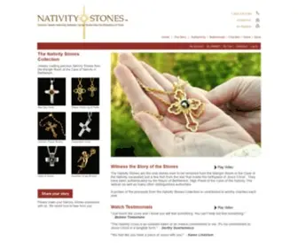 Nativitystonescollection.com(The Nativity Stones Collection) Screenshot