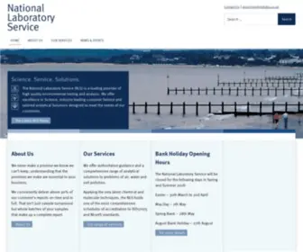 Natlabs.co.uk(Leading providers of high quality environmental testing & analysis) Screenshot