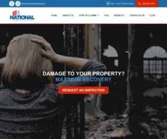 Natlclaims.com(National Claims Consultants) Screenshot