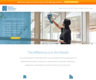 Natmainco.com(National Maintenance Contractors) Screenshot
