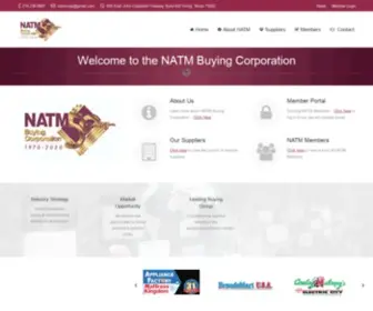 Natmcorp.com(NATM Buying Corporation) Screenshot