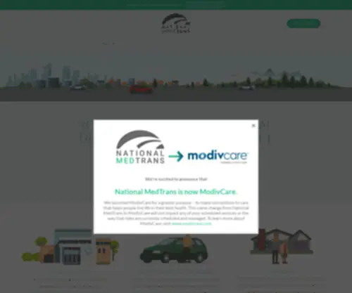 Natmedtrans.com(National MedTrans Network) Screenshot
