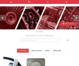 Natopart.com(Aircraft, Military, Electronic NSN Parts, Electro-mechanical components, Hardware Sourcing, Militar equipment) Screenshot