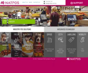 Natpos.com.au(National POS Systems) Screenshot