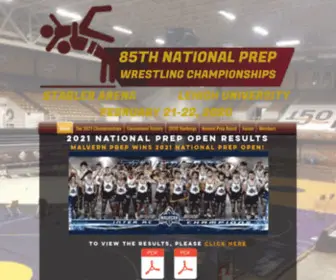 Natprepwrestling.com(National Prep Wrestling2) Screenshot