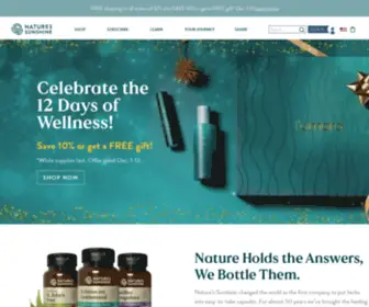Natr.com(Nature's Sunshine) Screenshot
