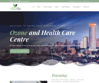 Natra-Heal.co.za(Natural Health Products Online Shop) Screenshot