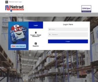 Natradtrade.com.au(Natrad) Screenshot