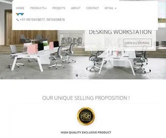 NatrajFurniture.com(Modular Office Furniture) Screenshot