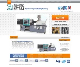 Natrajind.com(Sumitek Natraj Machinery Pvt. Ltd) Screenshot