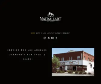 Natraliartrestaurant.com(Natraliart Jamaican Restaurant) Screenshot