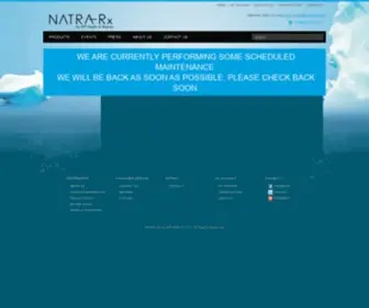 Natrarx.com(NATRA Rx) Screenshot