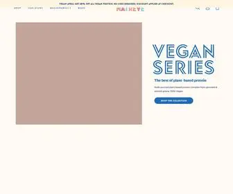 Natreve.com(Natural Vegan Protein Series) Screenshot