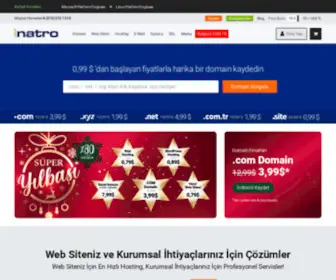 Natro.com(Türkiye’nin Lider Domain & Hosting Markası) Screenshot