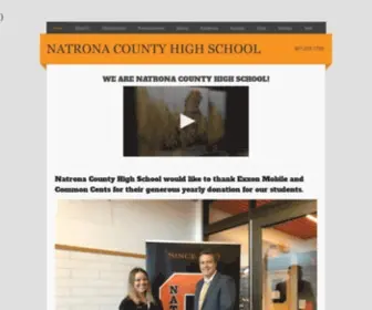 Natronacountyhs.org(NATRONA COUNTY HIGH SCHOOL) Screenshot