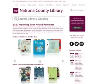 Natronacountylibrary.org(Natrona County Library) Screenshot