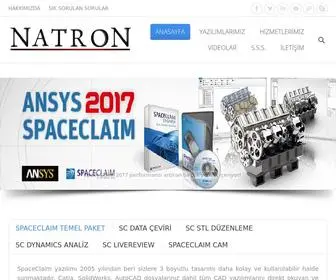 Natronyazilim.com(SpaceClaim T) Screenshot