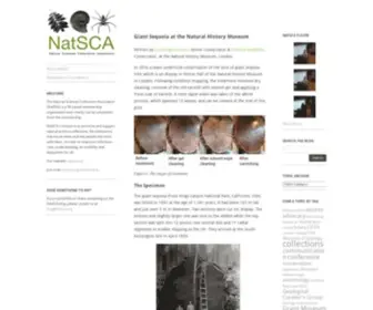 Natsca.blog(Natural Science Collections Association) Screenshot