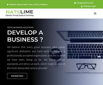 Natslime.com(Web agency websites in pakistan) Screenshot