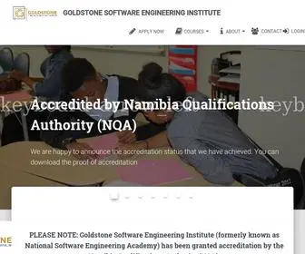 Natsoftacademy.com(Goldstone Software Engineering Institute) Screenshot