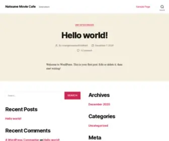 Natsume-Movie-Cafe.jp(Natsume Movie Cafe) Screenshot